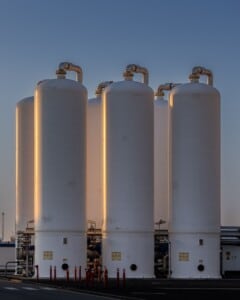 LOX-8 is an oxygen safe thread sealant built to withstand conditions in liquified natural gas storage tanks.