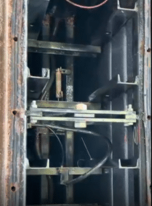 Automotive Lift Pit Newly Treated with HinderRUST HV100