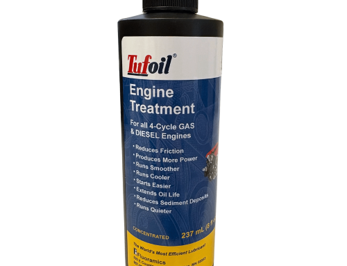Tufoil Engine Treatment 8 oz Now Packaged in Round Bottle