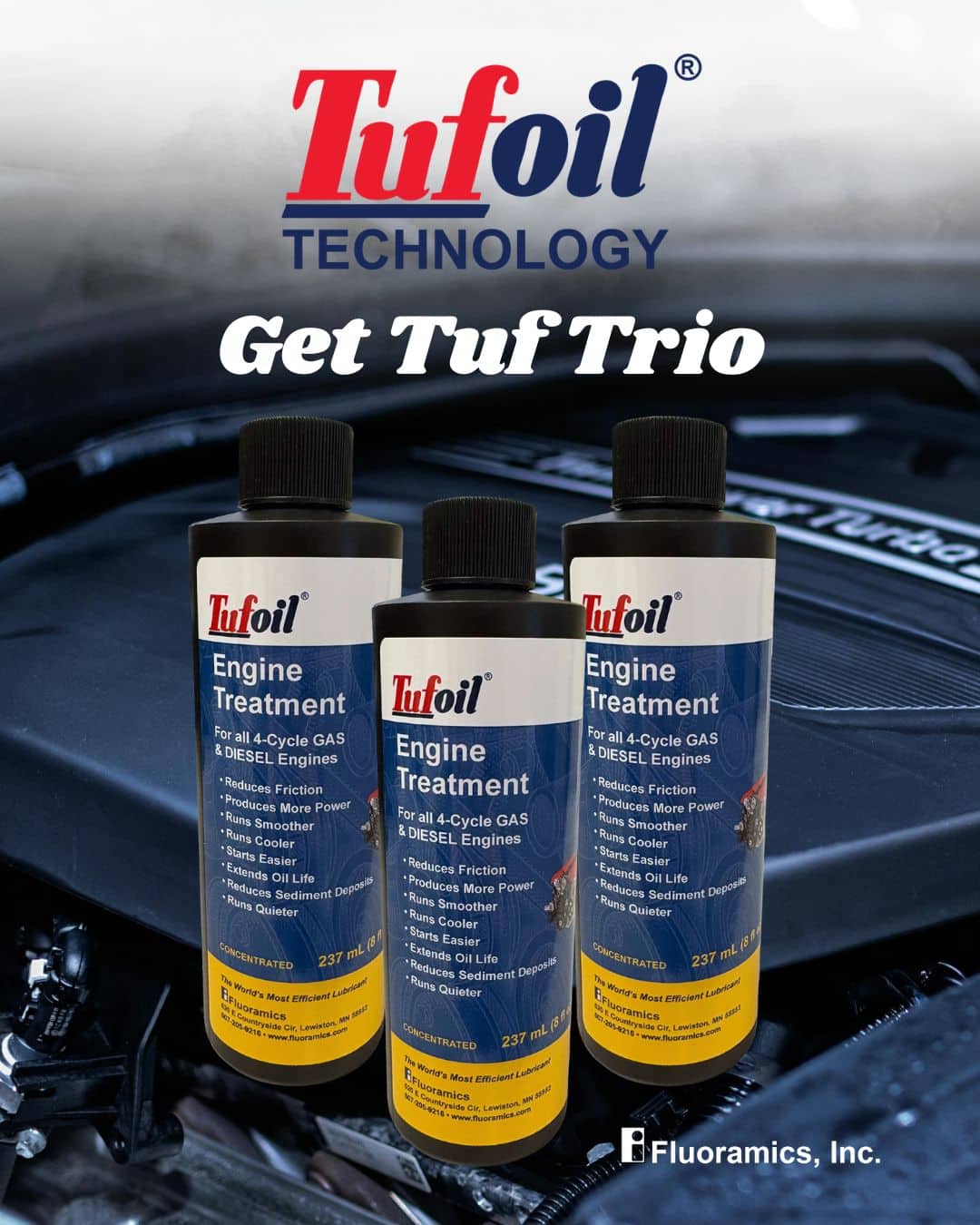 Get Tuf Trio - Tufoil Technology