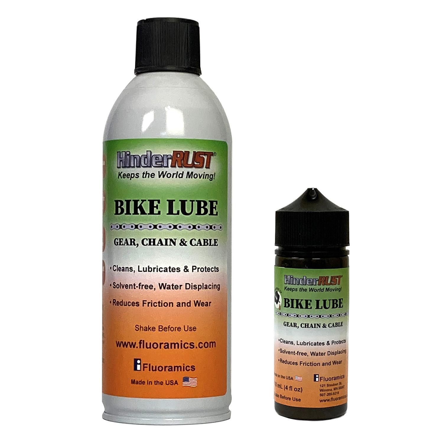 HinderRUST Bike Lube – Fluoramics