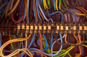 Rusted electrical connections will lead to equipment failure